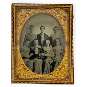 A desirable ambrotype of General Ranald Mackenzie at West Point