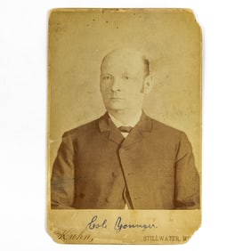 Cole Younger cabinet card