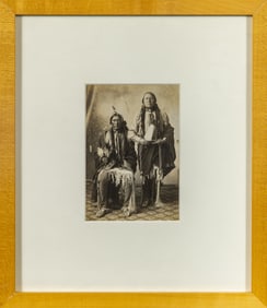 Photograph of two Comanche men