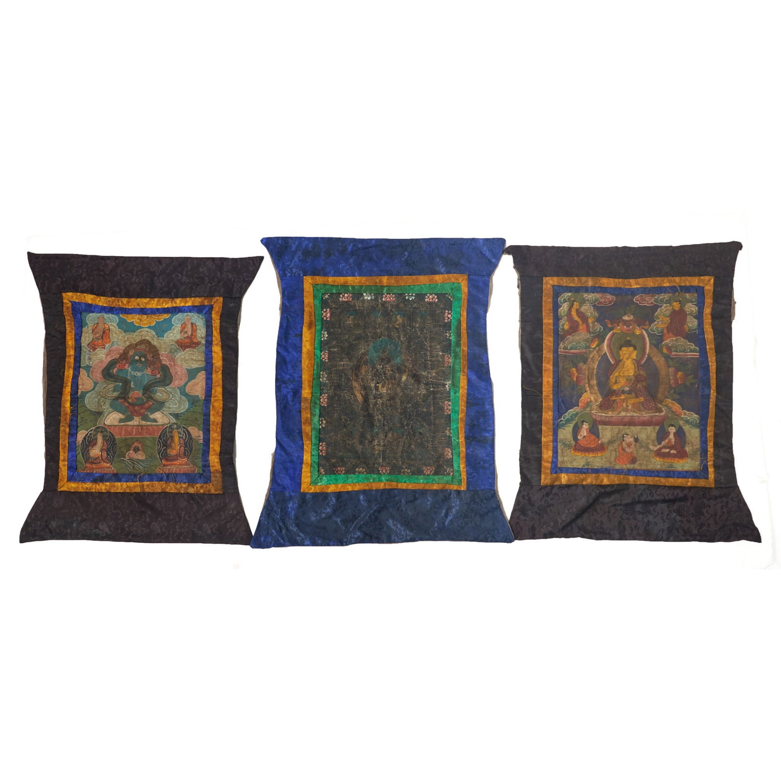 Three Tibetan Thangkas (1 of 2)