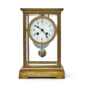 Tiffany & Co. French Bronze Mantle Clock