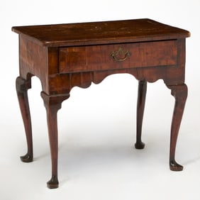 George II Walnut Lowboy