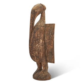 Senufo Wood Spirit Bird