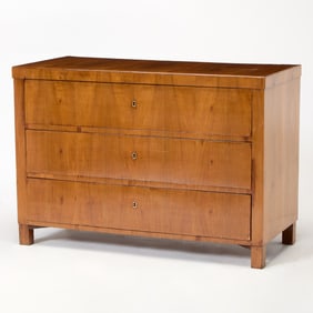 Biedermeier Walnut Commode