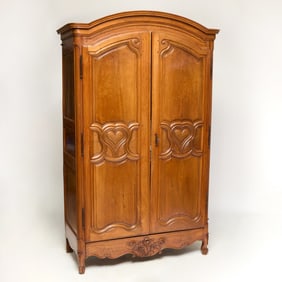 Louis XIV Provincial Walnut Armoire