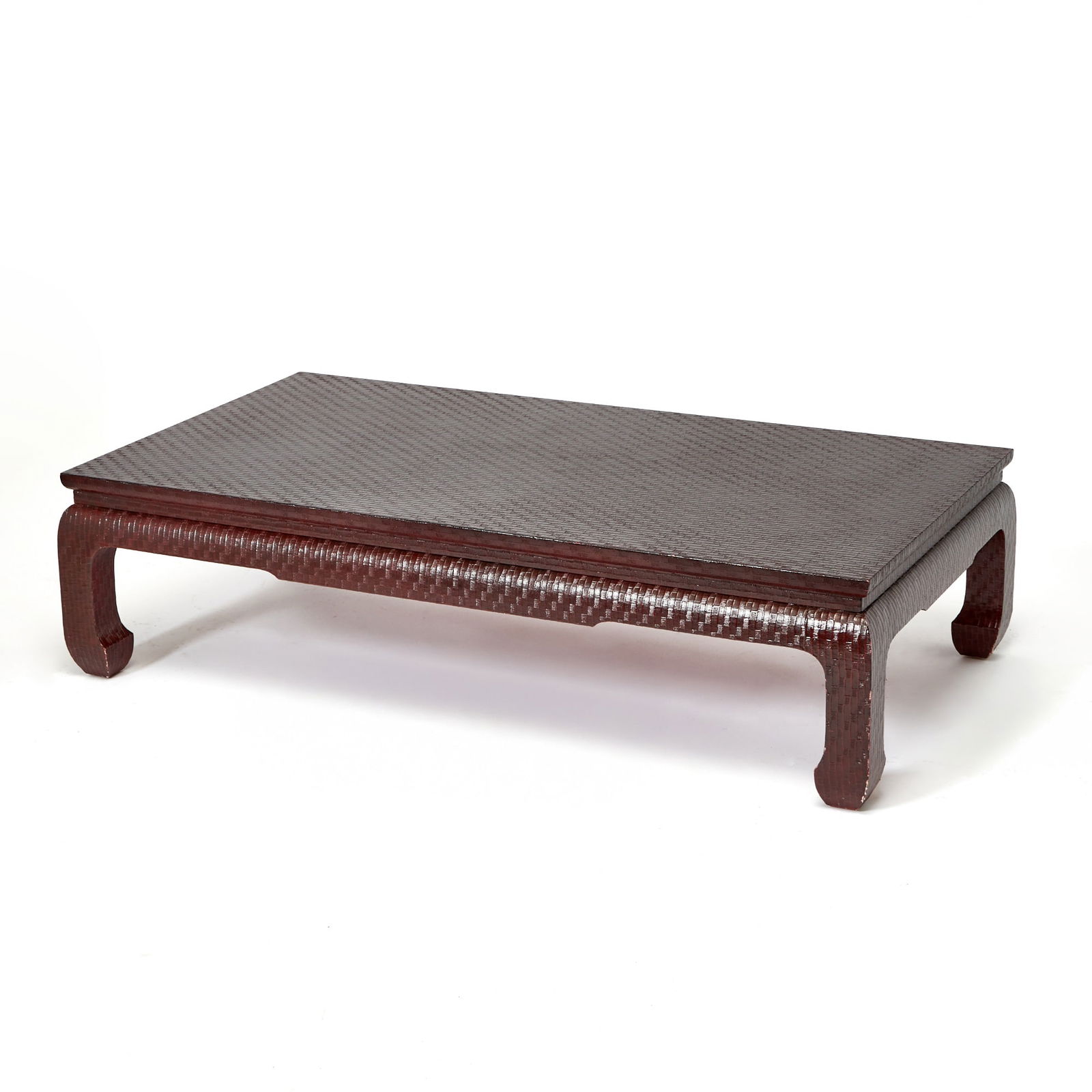 Baker Furniture Raffia Ming Low Table (1 of 3)
