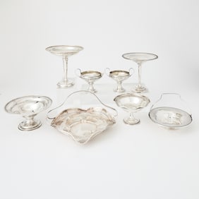 Group of American Sterling Silver Table Articles