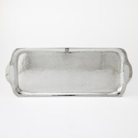 Lebolt & Co. Sterling Silver Two Handled Tray