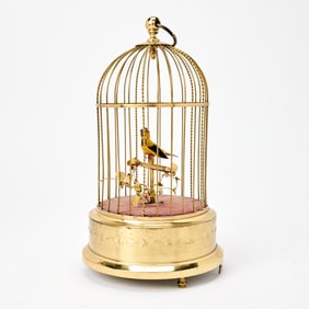 German Brass Bird Automaton
