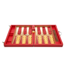 Mid-Century Modern Backgammon Game