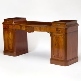 Regency Style Mahogany Sideboard