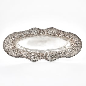 American Sterling Silver Bread Tray
