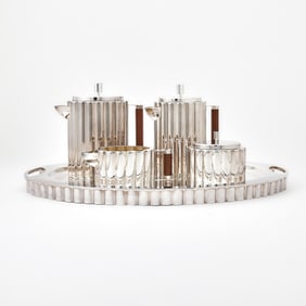 Italian Silver Tea and Coffee Service