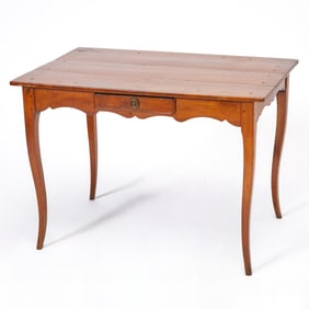 Provincial Louis XV Fruitwood Side Table