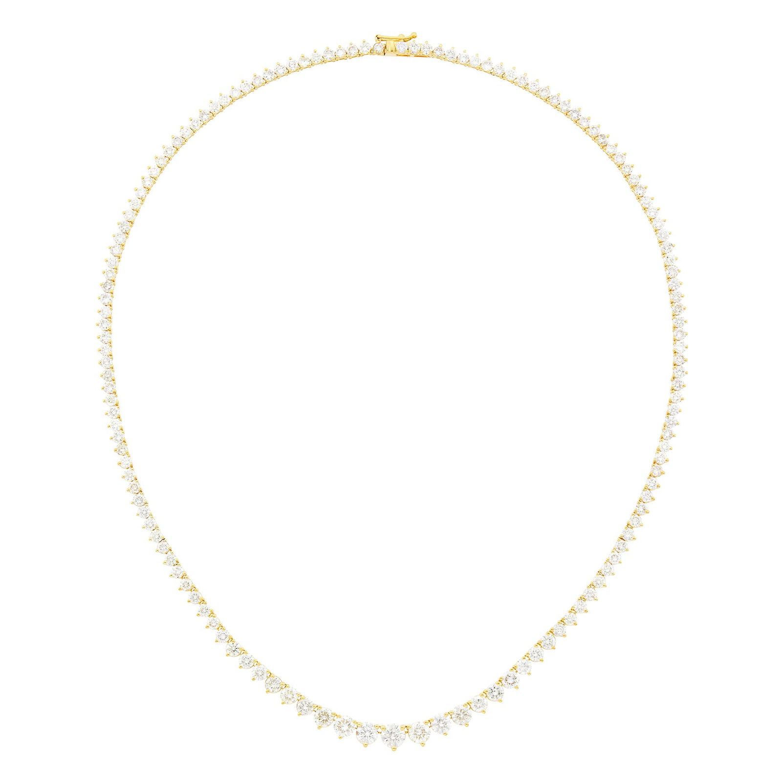 Gold and Diamond Necklace (1 of 1)