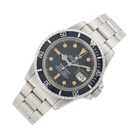 Rolex Gentleman's Stainless Steel 'Submariner Date' Wristwatch, Ref. 1680