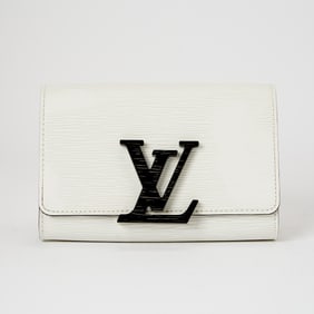 Louis Vuitton White Epi Leather 'Louise' Bag