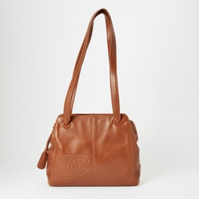 Chanel Brown Leather Bag