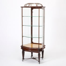 Mahogany and Glass Display Cabinet