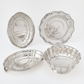 Group of American Sterling Silver Table Articles