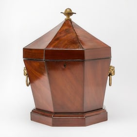 Regency Mahogany Cellarette