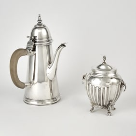 English Sterling Silver Coffee Pot