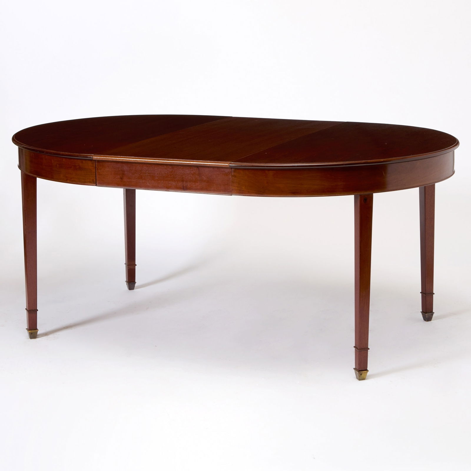 George III Style Extension Mahogany Dining Table (1 of 6)