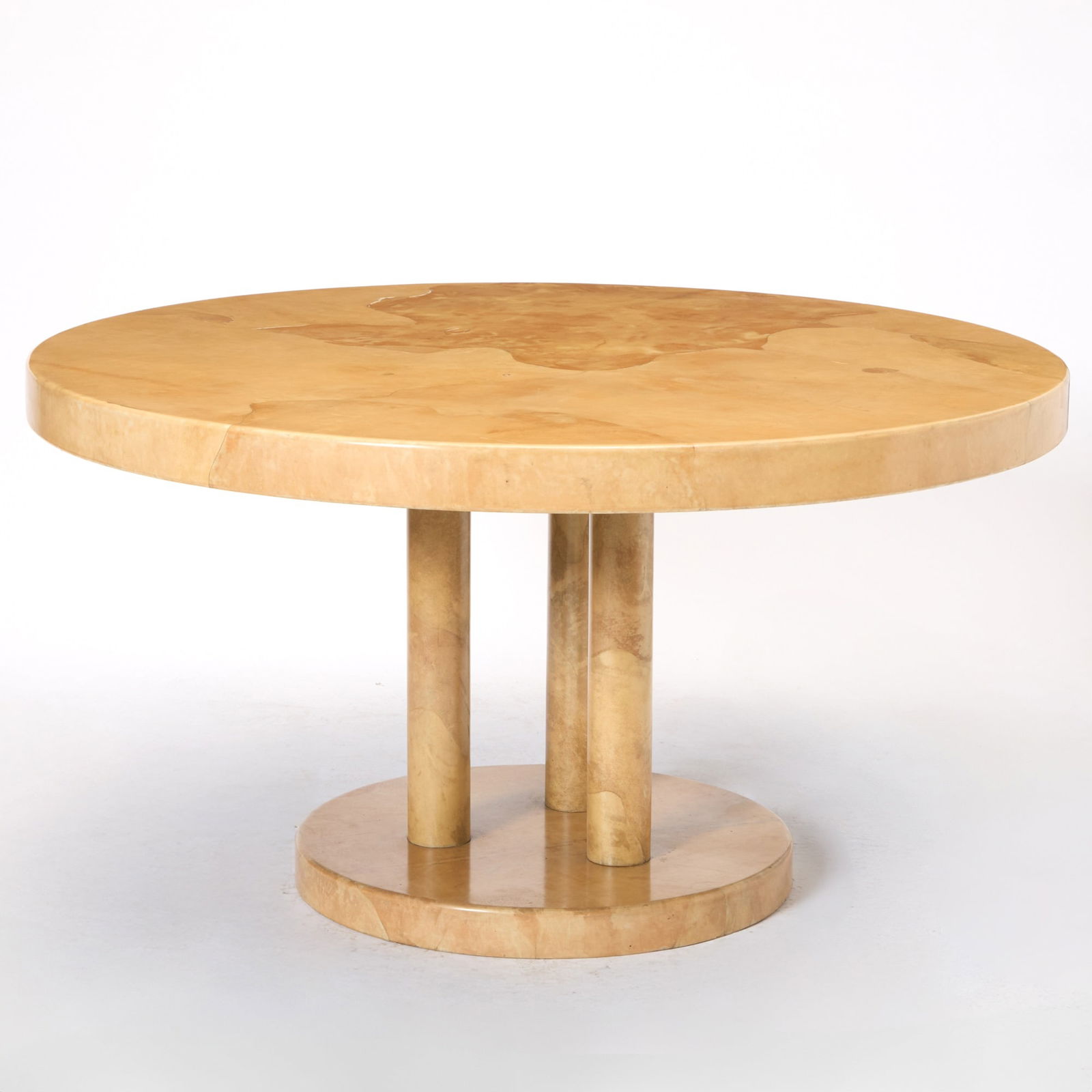 Karl Springer Lacquered Circular Dining Table (1 of 4)