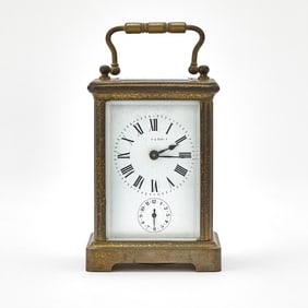 Gilt-Brass Carriage Clock