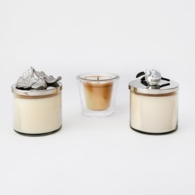 Two Michael Aram Candles and a Tiffany & Co. Candle