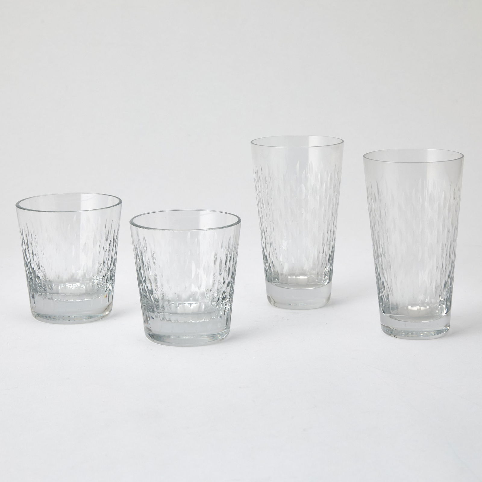 Partial Set of Baccarat Blown Glass "Paris" (Cut) Pattern Barware (1 of 2)