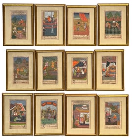 Twelve Indian Paintings