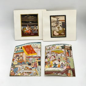 Two Persian Miniature Paintings