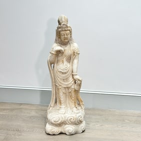 Chinese Stone Figure of Guanyin