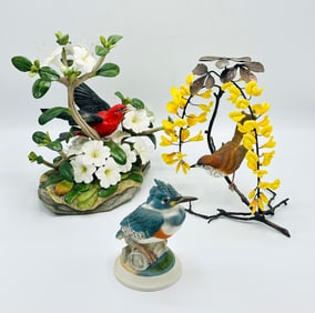Five Boehm Porcelain Birds or Groups