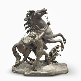 Patinated Bronze Figure of a Marley Horse