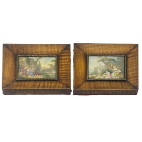 Two French School Miniature Paintings