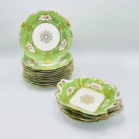 Set of Coalport Porcelain Tablewares