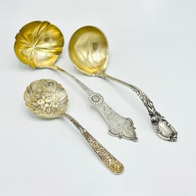 Three American Sterling Silver Serving Pieces