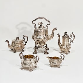 French Sterling Silver Tea and Coffee Service