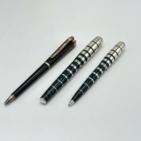 Three Montblanc Writing Utensils in Book-form Boxes