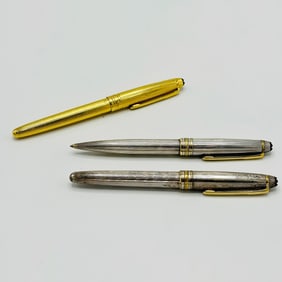 Three Mont Blanc Writing Instruments