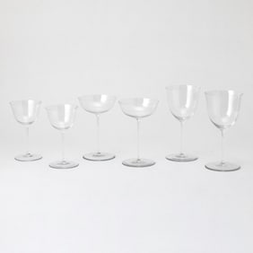 Lobmeyr Glass "Patrician" Pattern Part Stemware Service