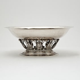 Georg Jensen Sterling Silver Centerpiece Bowl