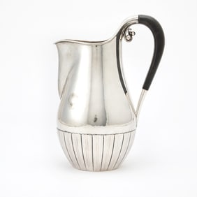 Georg Jensen Sterling Silver Water Pitcher