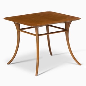 T.H. Robsjohn-Gibbings for Widdicomb Walnut "Model 3314" Side Table