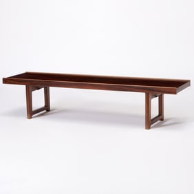 Torbjorn Afdal for Bruksbo Rosewood Bench