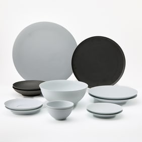 Muriel Grateau Bisque Porcelain Dinner Service