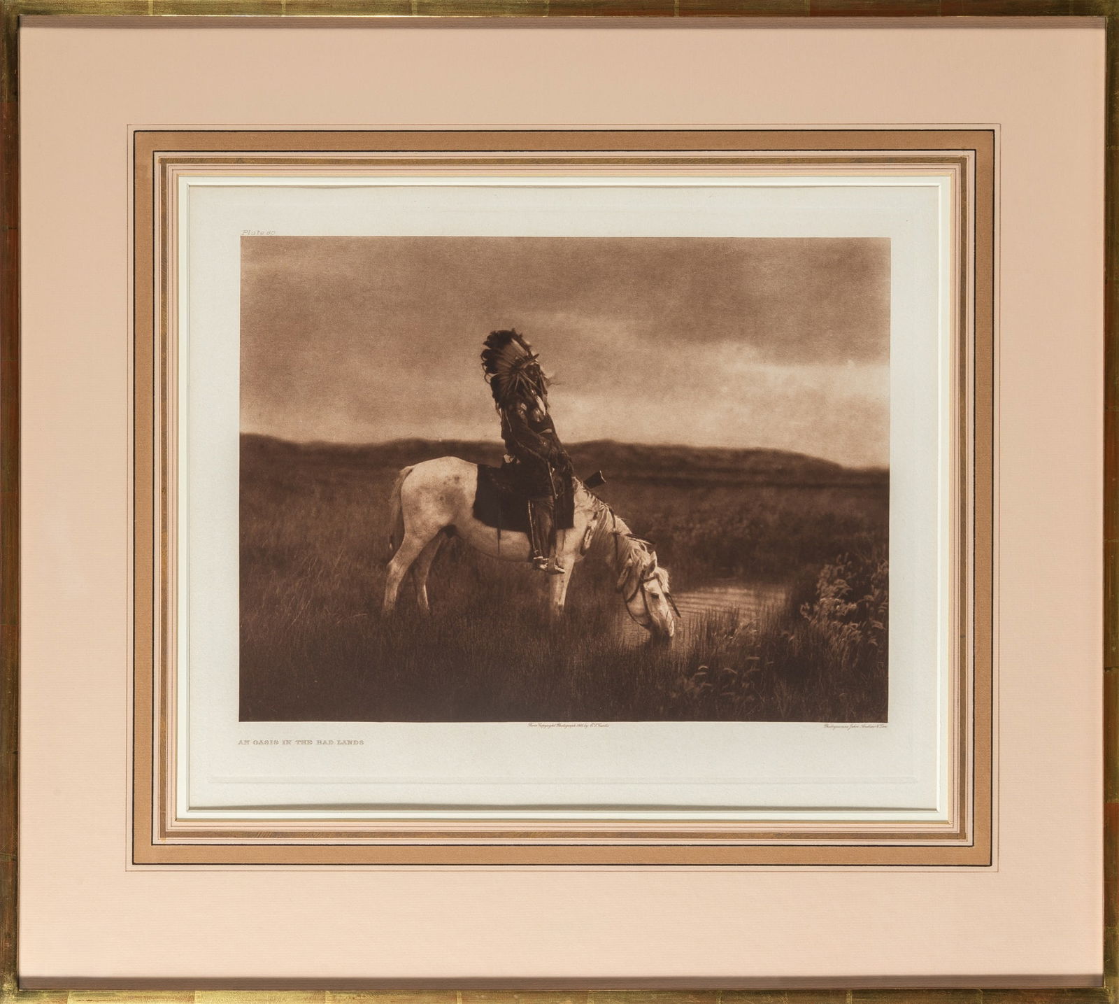 Twelve fine portfolio plates from Curtis's The North American Indian: CURTIS, EDWARD SHERRIF