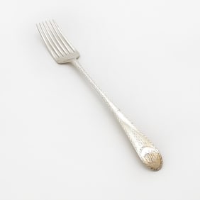 Irish Provincial Sterling Silver Serving Fork